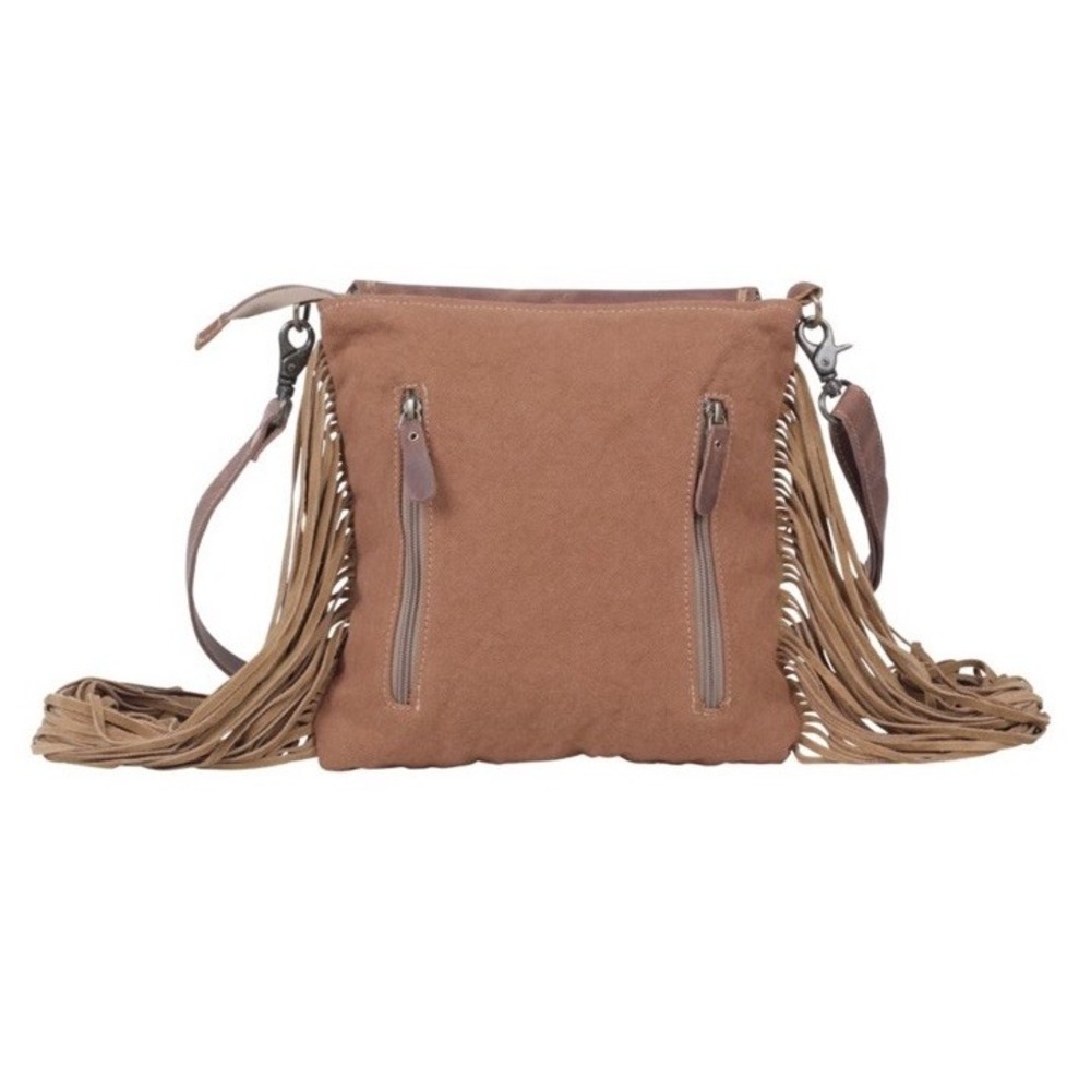 Myra Willow Concealed Bag with Fringe New With Tags Cowgirl Leather NWT - Picture 5 of 10
